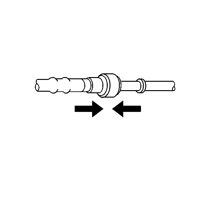 Metal Collar Quick Connect Fitting Service Engine Control  