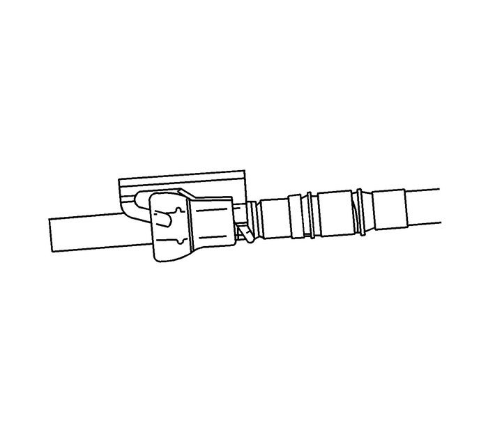 Metal Collar Quick Connect Fitting Service Engine Control  