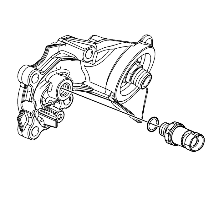 Oil Filter Adapter Disassemble Engine Lubrication Oil Filter 