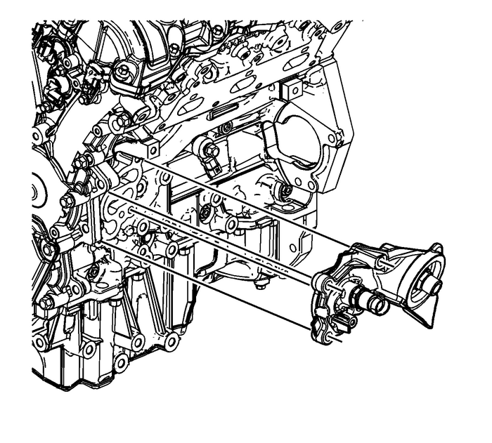 Oil Filter Adapter Installation Engine Lubrication Oil Filter 