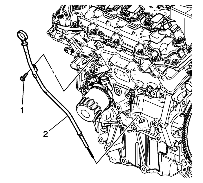 Oil Level Indicator Tube Replacement Engine Lubrication Oil Level Indicator Tube 