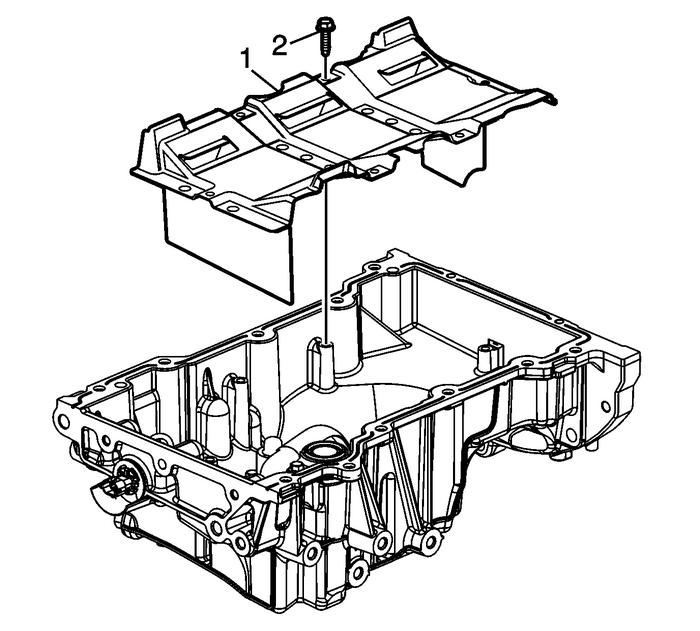 Oil Pan Disassemble Engine Lubrication Oil Sump/Pan 