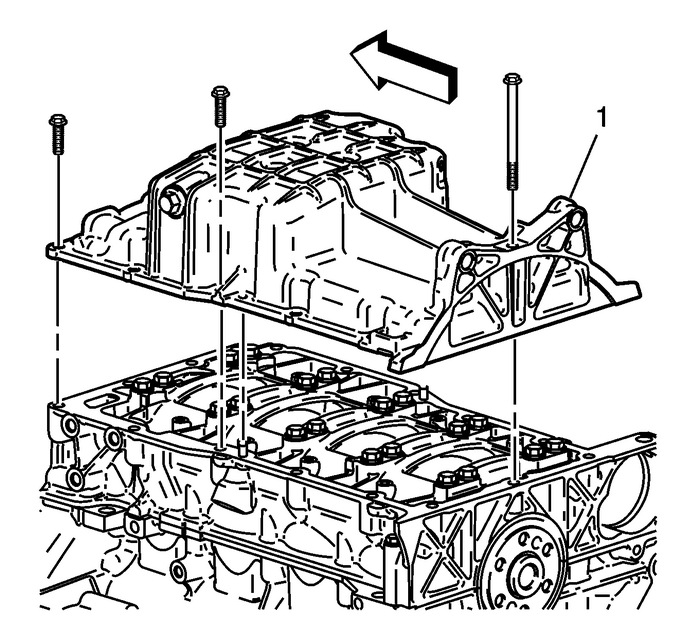 Oil Pan Installation Engine Lubrication Oil Sump/Pan 