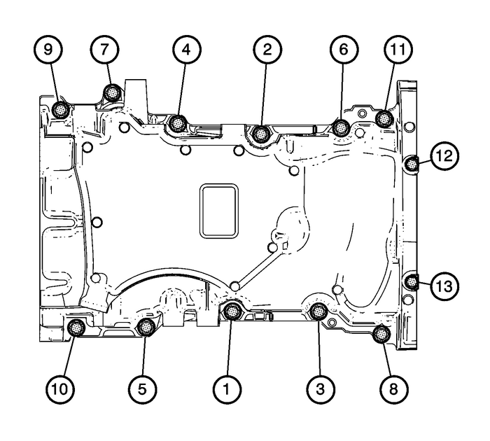 Oil Pan Installation Engine Lubrication Oil Sump/Pan 