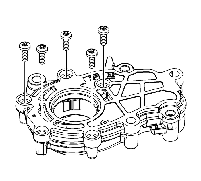 Oil Pump Disassemble Engine Lubrication Oil Pump 