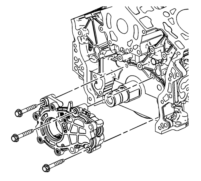 Oil Pump Installation Engine Lubrication Oil Pump 