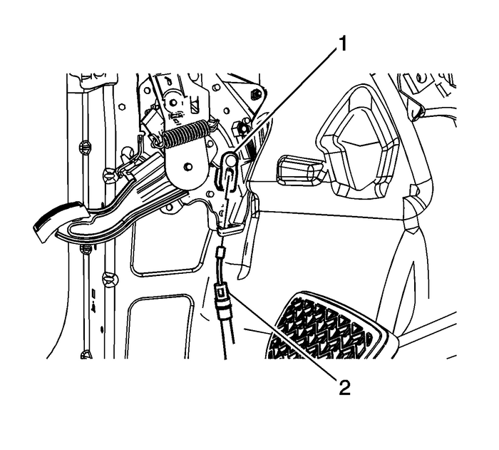 Chevrolet Equinox Service Manual Parking Brake Lever Replacement