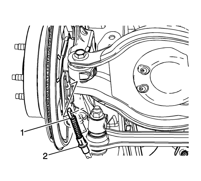 Parking Brake Rear Cable Replacement (Left) Parking Brake  