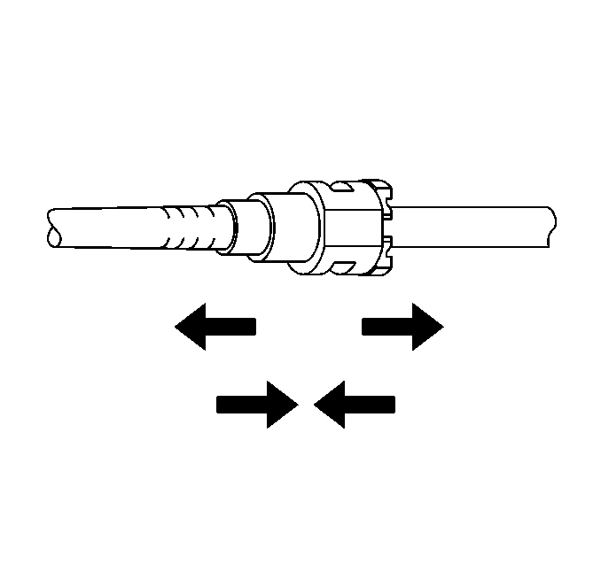 Plastic Collar Quick Connect Fitting Service Engine Control  