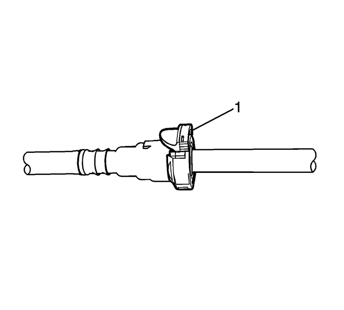 Plastic Collar Quick Connect Fitting Service Engine Control  