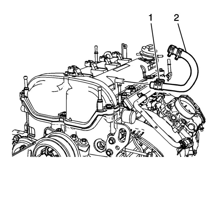 Positive Crankcase Ventilation Hose/Pipe/Tube Replacement Emissions PCV 