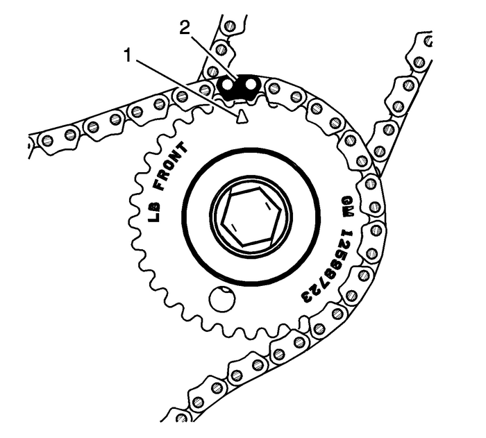 Primary Camshaft Intermediate Drive Chain Installation Valvetrain Camshaft 