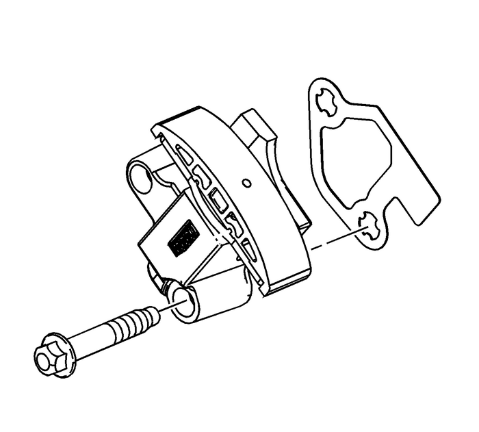 Primary Camshaft Intermediate Drive Chain Tensioner Removal Valvetrain Camshaft 