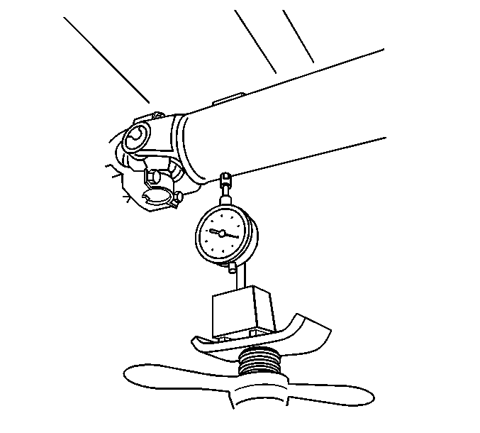 Propeller Shaft Runout Measurement Driveshafts Propeller Shaft Assembly 