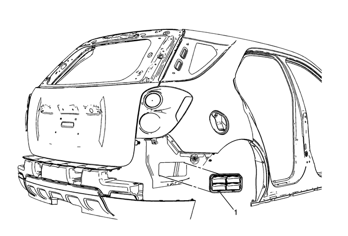 Quarter Outer Panel Pressure Relief Valve Replacement Trim Panels/Welts  