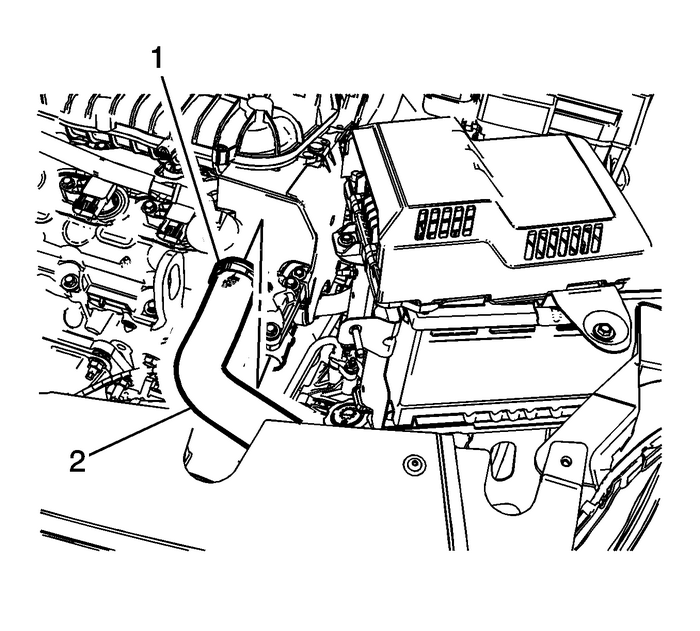 Radiator Outlet Hose Replacement (LFX) Engine Cooling Radiator 