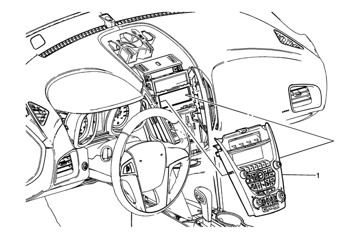 Radio Control Assembly Replacement Entertainment Audio 