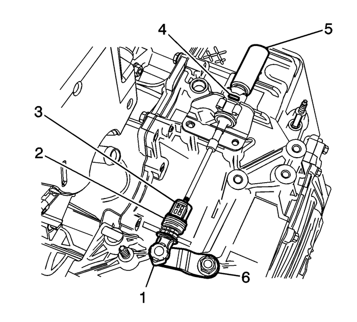 Range Selector Lever Cable Replacement Automatic Transmission Unit 