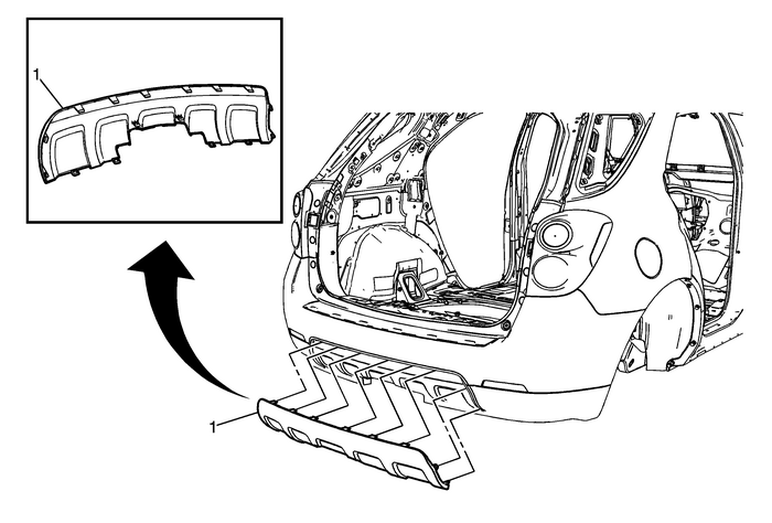 Rear Bumper Fascia Molding Replacement Bumpers Rear Bumper 