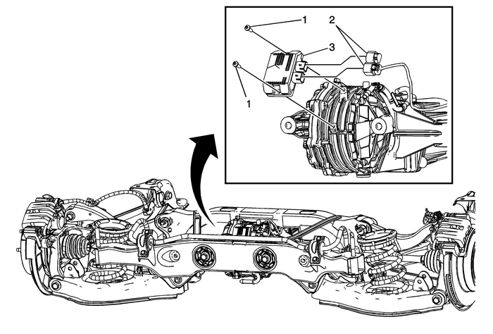 Rear Differential Clutch Control Module Replacement Differentials Rear Diff 