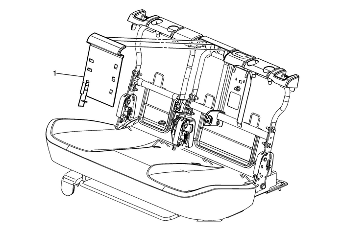 Rear Seat Armrest Mount Panel Replacement Seats  