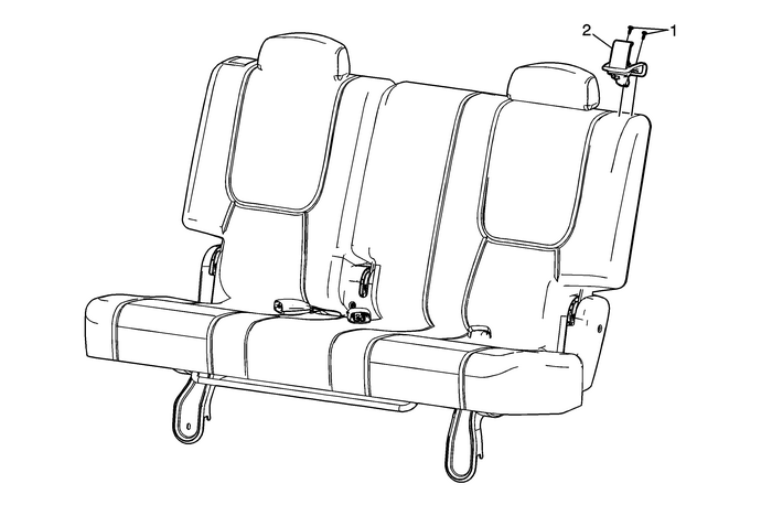 Rear Seat Back Cushion Latch Release Handle Replacement Seats Rear 