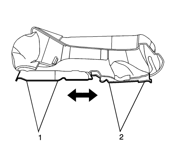 Rear Seat Cushion Cover and Pad Replacement Seats Rear 