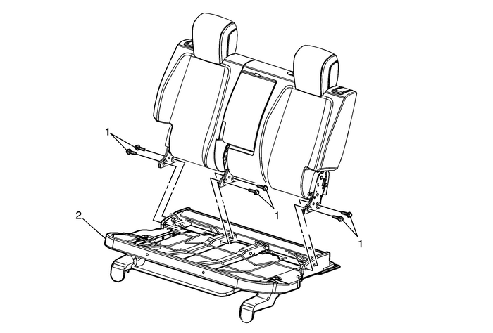 Rear Seat Cushion Frame Replacement Seats Rear 