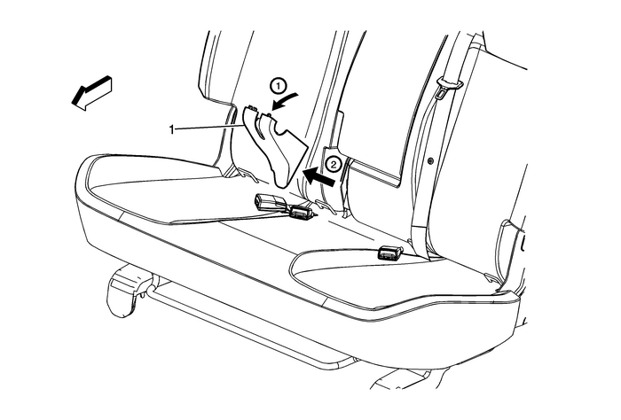 Rear Seat Recliner Inner Finish Cover Replacement Seats Rear 