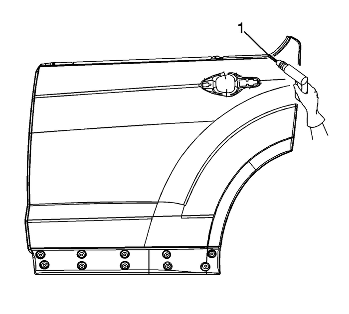 Rear Side Door Outer Panel Replacement Doors  