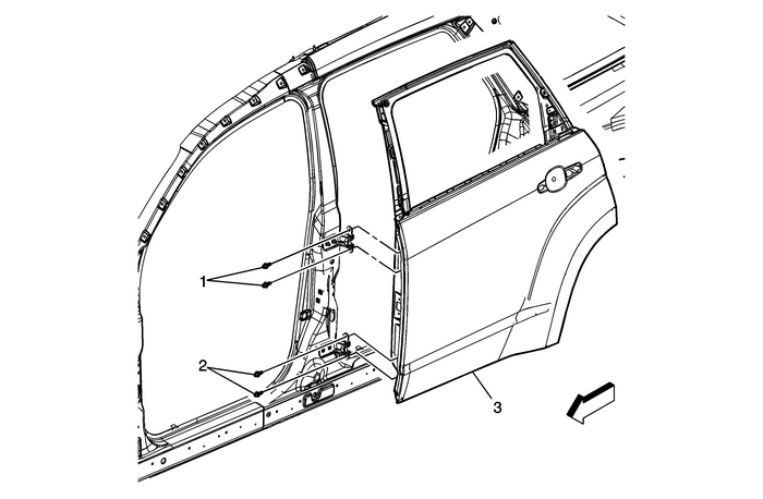 Rear Side Door Replacement Panels  