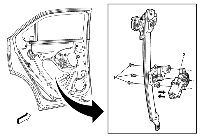 Rear Side Door Window Regulator Motor Replacement Doors  