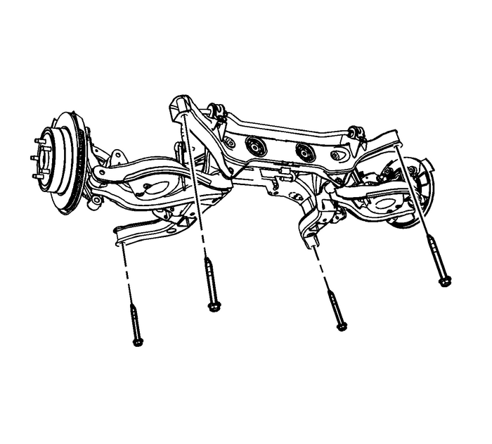 Rear Support Replacement (AWD) Driveline Control 4WD Driveline Control 