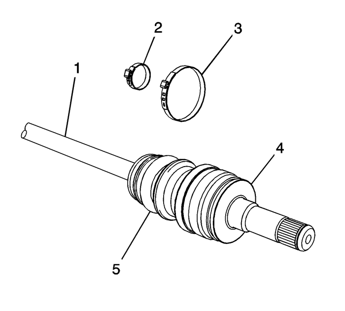 Rear Wheel Drive Shaft Inner Joint and Boot Replacement Wheels  