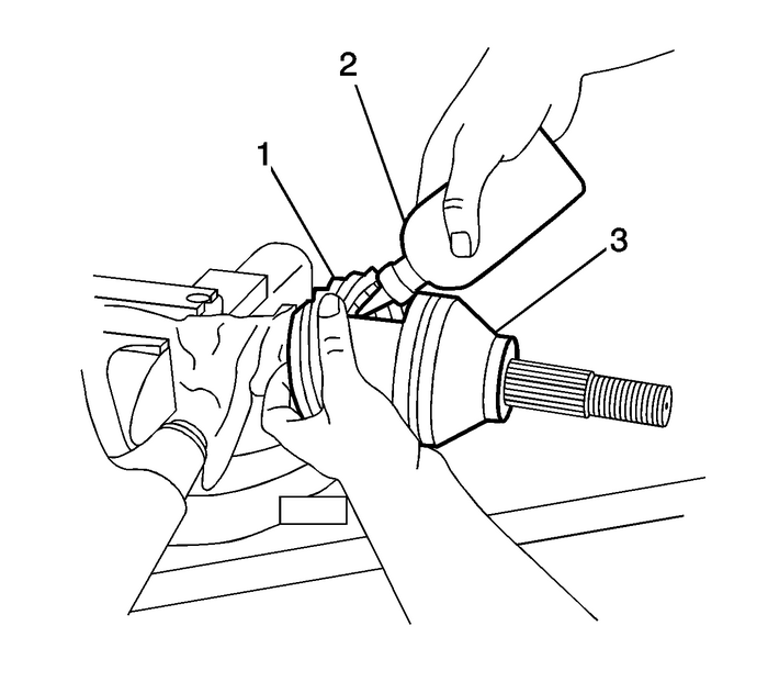 Rear Wheel Drive Shaft Inner Joint and Boot Replacement Wheels  