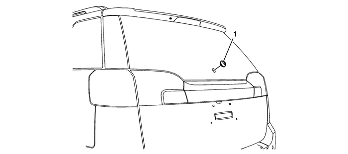 Rear Window Wiper Motor Grommet Replacement (Terrain) Wipers Wiper Motor 