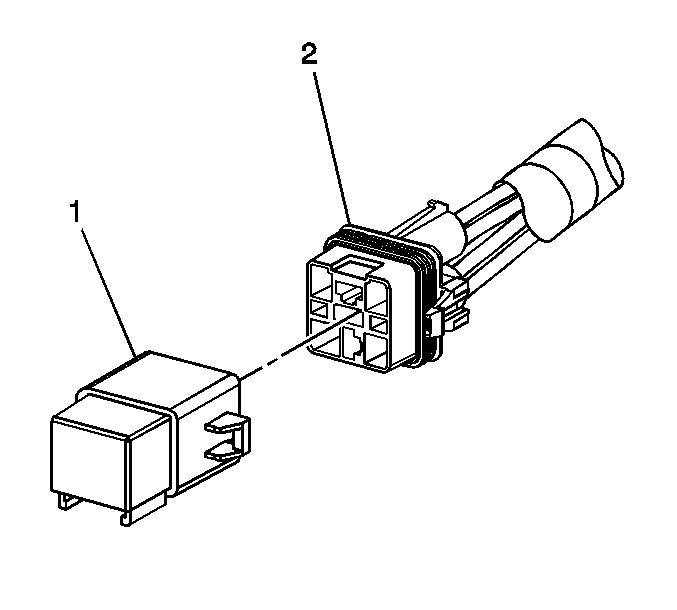 Relay Replacement (Attached to Wire Harness) Relays  