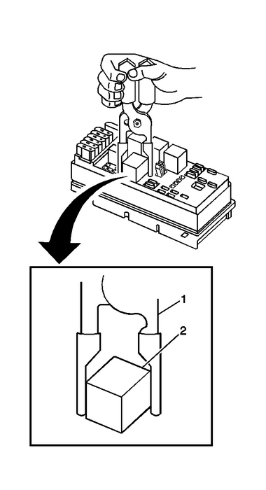 Relay Replacement (Within an Electrical Center) Relays  