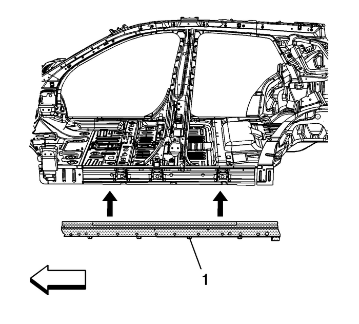 Rocker Inner Panel Reinforcement Replacement   