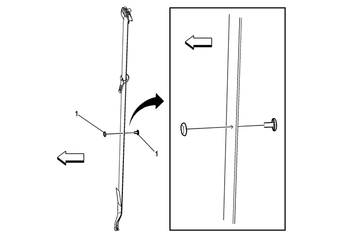Seat Belt Latch Stop Installation Doors Door Assembly Latch and Striker