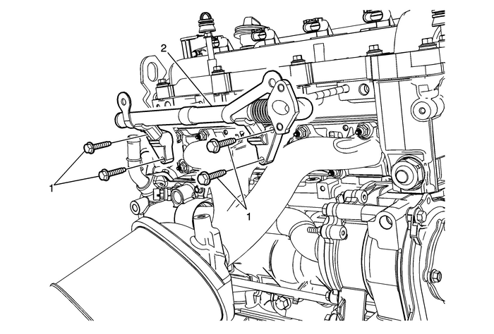 Secondary Air Injection Pipe Replacement Engine Control  