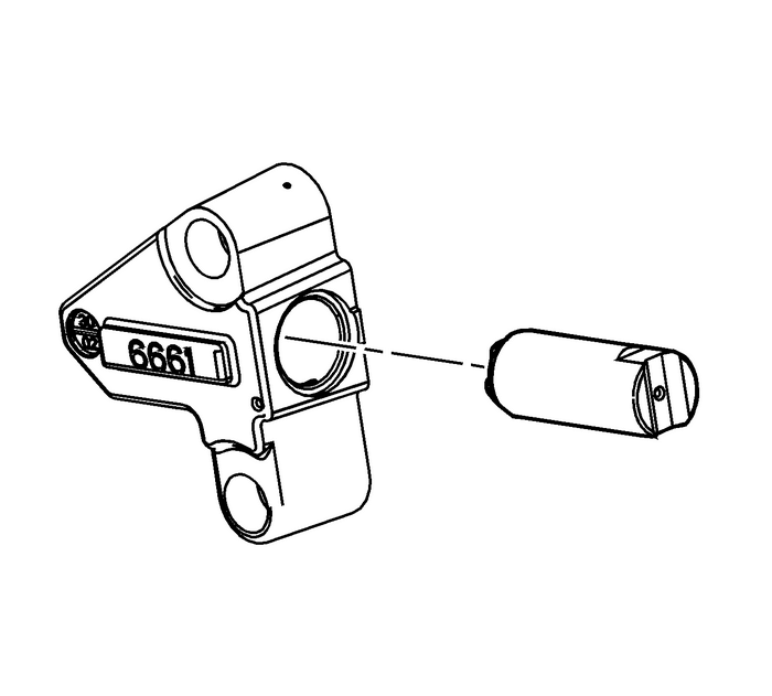 Secondary Timing Chain Tensioner Installation - Left Side Valvetrain Valvetrain Timing Timing Belt Tensioner