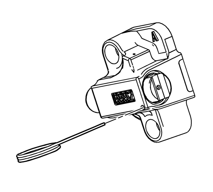 Secondary Timing Chain Tensioner Installation - Right Side Valvetrain Valvetrain Timing Timing Belt Tensioner