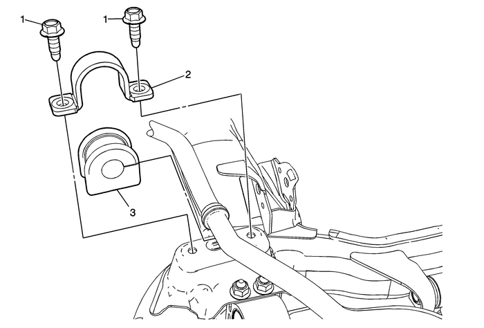 Stabilizer Shaft Insulator Replacement Sway Bar Assembly  