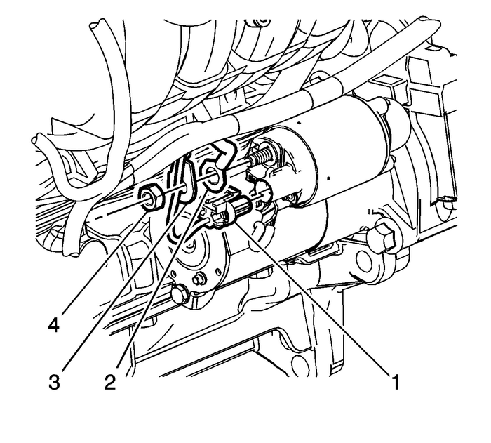 Starter Replacement (LEA) Starting System Starter 