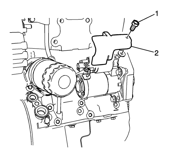 Starter Replacement (LFX) Starting System Starter 