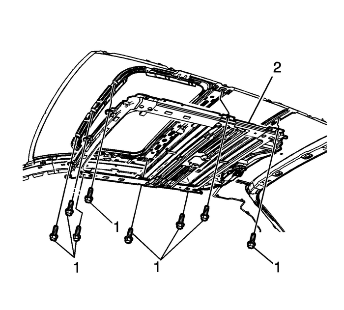 Sunroof Frame Replacement Moonroof/Sunroof  