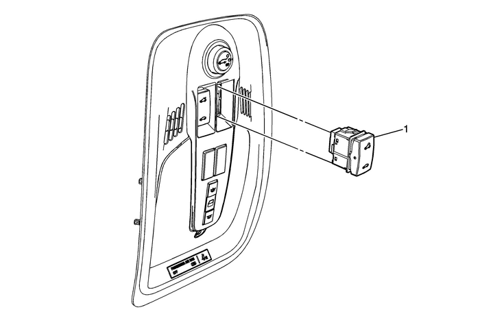 Sunroof Tilt Position Switch Replacement Moonroof/Sunroof  