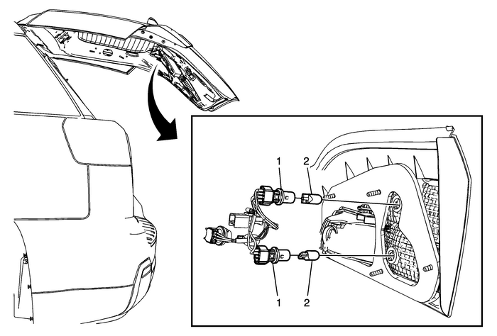 Tail Lamp Bulb Replacement (Terrain) Lighting Exterior Lighting Tail Lamp