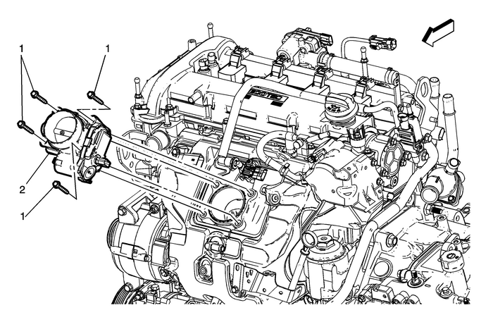 Throttle Body Assembly Replacement Engine Control Air Metering/Acceleration Throttle